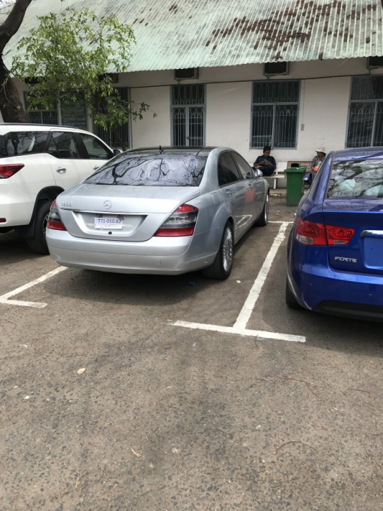 Quá trình dọn Mercedes  S Class w221