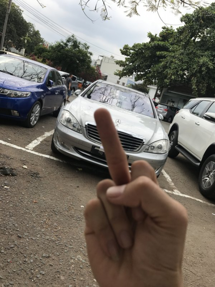 Quá trình dọn Mercedes  S Class w221