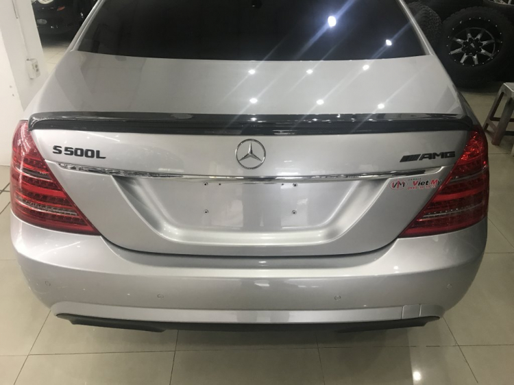 Quá trình dọn Mercedes  S Class w221