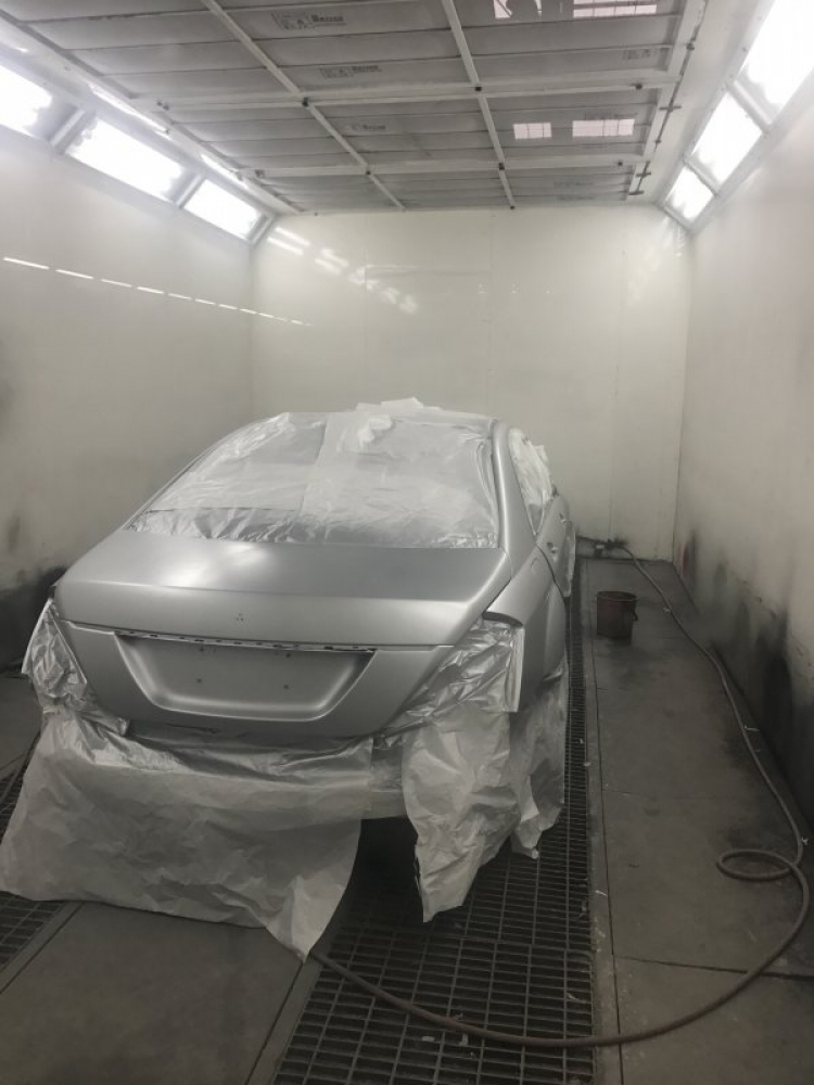 Quá trình dọn Mercedes S Class w221 Quá trình dọn Mercedes S Class w221