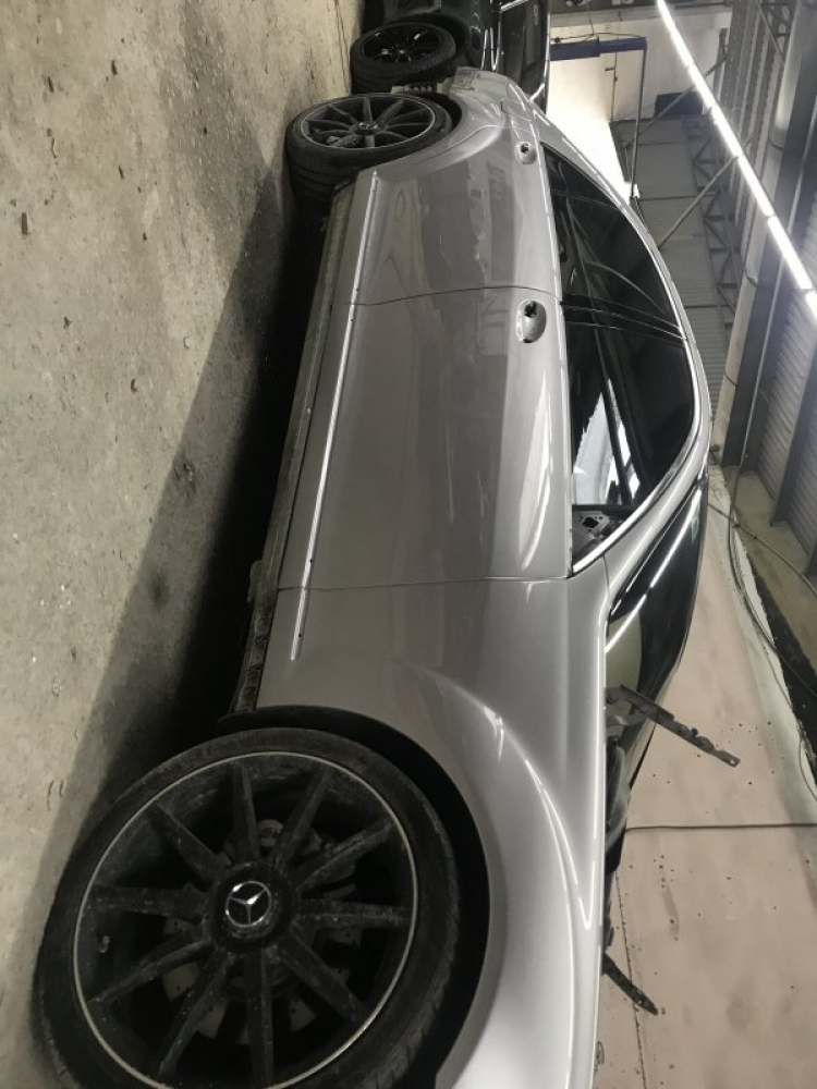 Quá trình dọn Mercedes S Class w221 Quá trình dọn Mercedes S Class w221