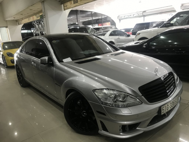 Quá trình dọn Mercedes  S Class w221