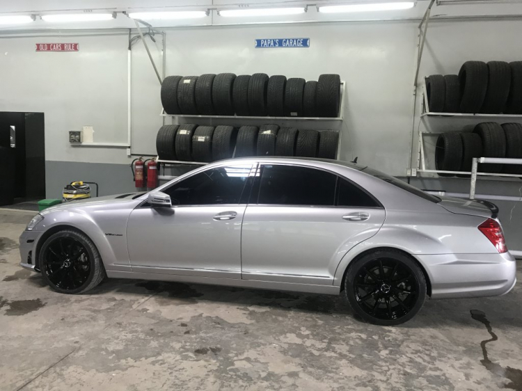 Quá trình dọn Mercedes  S Class w221