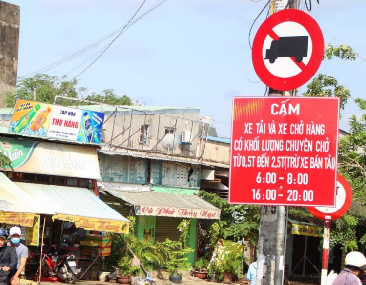 Đã có kết quả Biển cấm xe chở hàng ( trừ xe bán tải) Đã có kết quả Biển cấm xe chở hàng ( trừ xe bán tải)