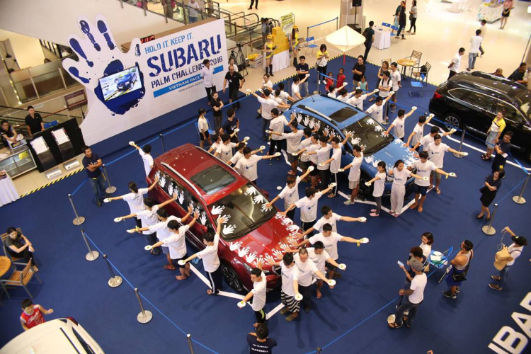 Mời các bác thử sức với Subaru Palm Challenge 2017