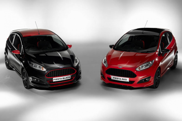 Ford ra mắt cặp đôi Fiesta 1.0 Ecoboost phiên bản "đỏ đen" 138 mã lực