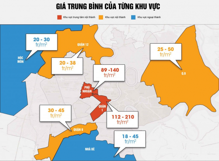 Nhà Đất TP Hồ Chí Minh: Trung tâm thành phố không còn là nóng nhất ?