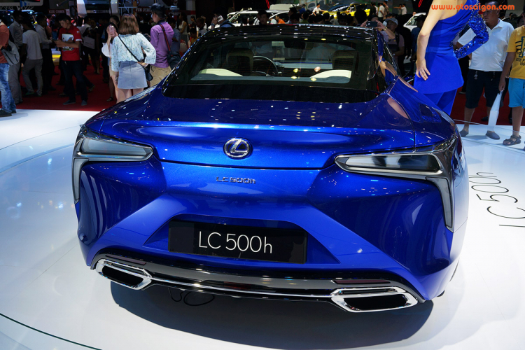 [VMS 2017] Chiêm ngưỡng Lexus LC 500h tại triển lãm