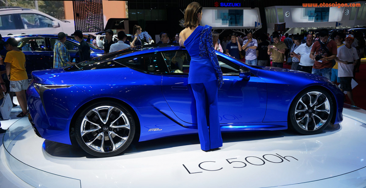 [VMS 2017] Chiêm ngưỡng Lexus LC 500h tại triển lãm