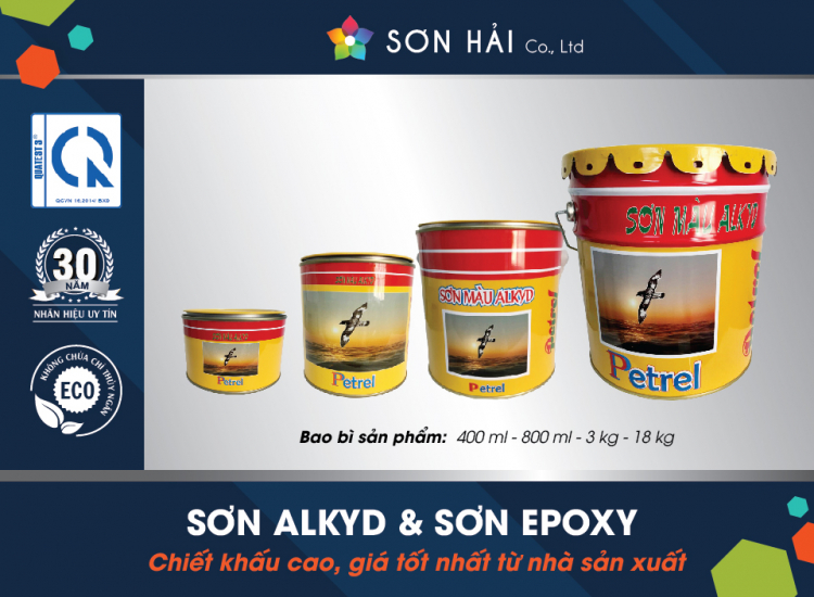 Cần tìm Nhà Phân Phối, đối tác, thầu công trình sơn dầu Alkyd, sơn Epoxy