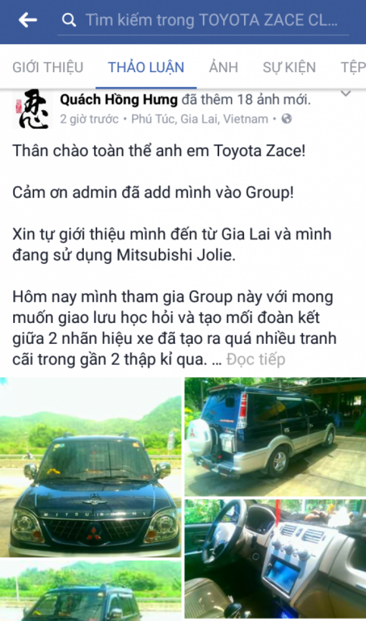 Jolie - Chiếc xe thân thiện