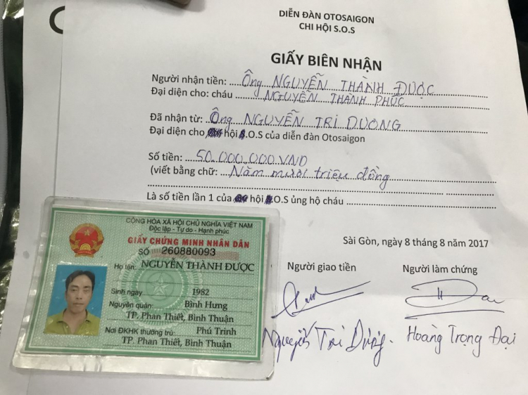Thiện nguyện giúp cháu Nguyễn Thành Phúc (Đã khóa chốt sổ) Thiện nguyện giúp cháu Nguyễn Thành Phúc (Đã khóa chốt sổ)
