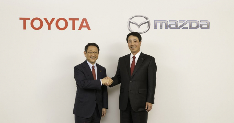Toyota và Mazda bắt tay xây dựng một liên minh mới