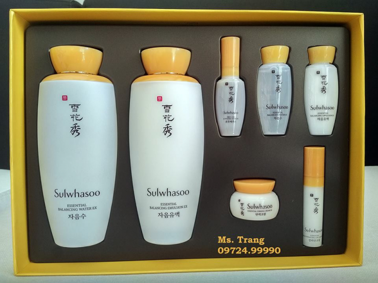 Shiseido Collagen, Sulwhasoo Essential Duo Set & Dầu gội Pantene sản phẩm giúp đẹp da và tóc.