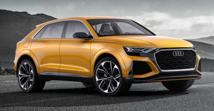 Audi Q8 bị bắt gặp khi đang chạy thử