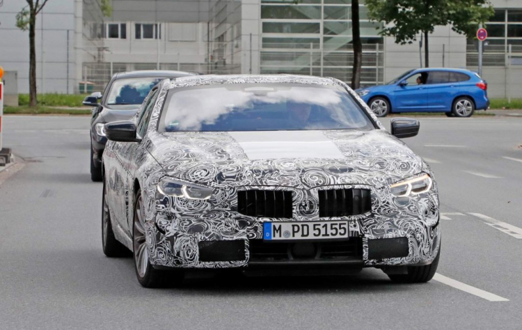 BMW 8 series phiên bản thử nghiệm lộ dần các chi tiết