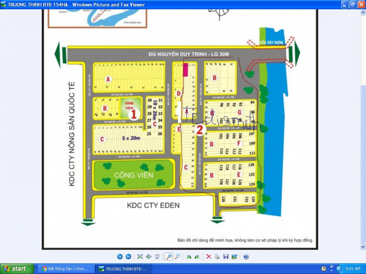 Tình trạng kdc Trường Thịnh, Bình Trưng Đông, Quận 2.