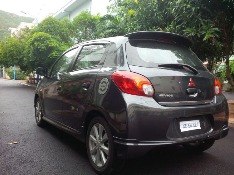 Mitsubishi Mirage 1.2 MT: cần được tư vấn độ, chế... Mitsubishi Mirage 1.2 MT: cần được tư vấn độ, chế...