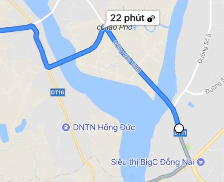 Đường về TP HCM tránh kẹt từ Tân Vạn đến Suối Tiên