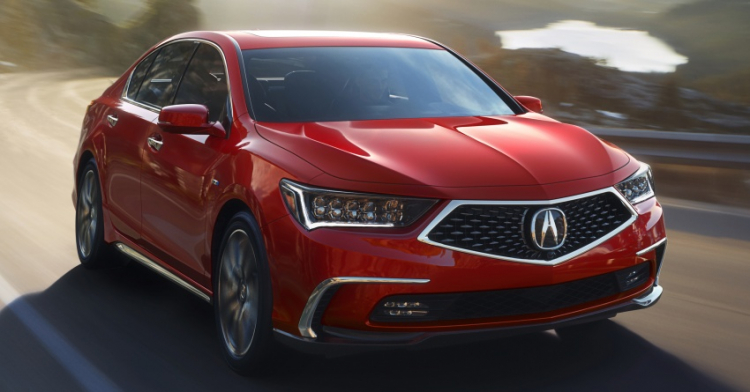 Acura RLX 2018  chính thức xuất hiện tại tuần lễ xe Monterey