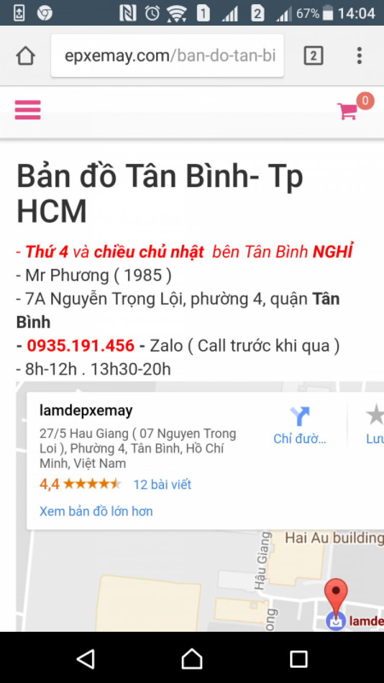 Jolie - Chiếc xe thân thiện