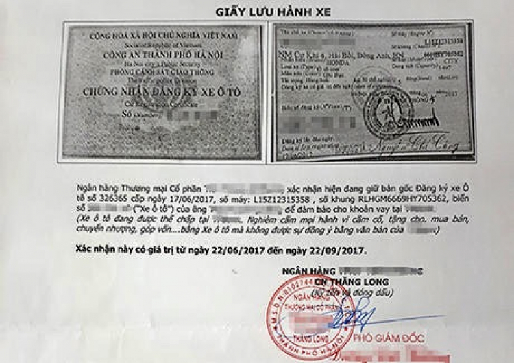 Sử dụng giấy đăng ký photo công chứng tham gia giao thông không bị phạt. Sử dụng giấy đăng ký photo công chứng tham gia giao thông không bị phạt.
