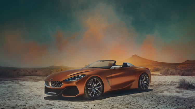 Xe mui trần BMW Concept Z4 - Người đẹp xứ Bavaria sắp ra mắt tại  Pebble Beach