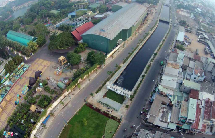 Đất nền Kênh Tân Hóa đối diện Đầm Sen, Tân Phú - 4 mặt tiền đường, chỉ 4,5 tỷ/lô