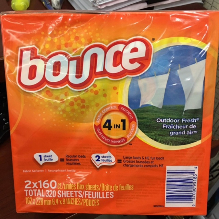 Khử mùi Ô tô cao cấp giấy thơm Bounce (4 in 1)