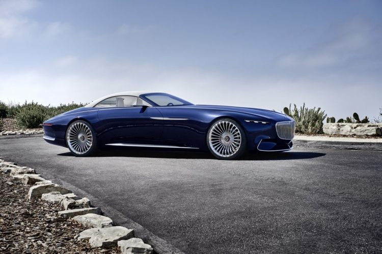 Mercedes-Maybach 6 Cabriolet Concept đẹp ngọt ngào tại Pebble Peach