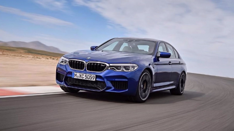 BMW M5 2018 hé lộ trước "giờ G"