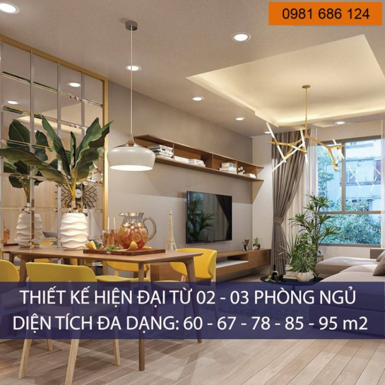 Mở bán ưu tiên CH Trung tâm Q12 full nội thất chỉ 980Tr/căn