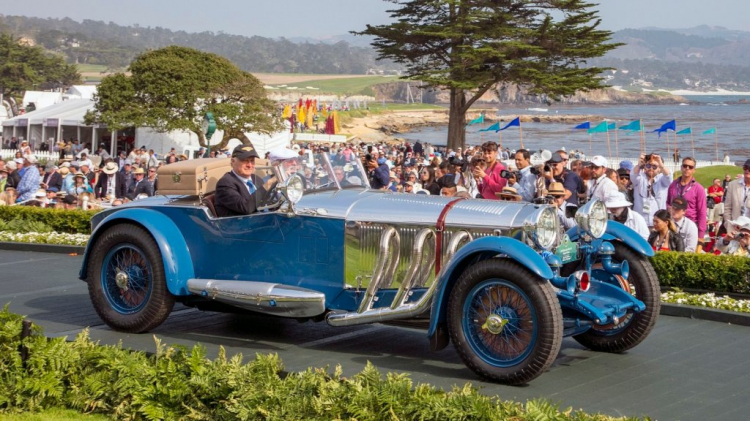 Mercedes-Benz S Barker Tourer 1929 giành giải nhất tại sự kiện Pebble Beach Concours d'Elegance