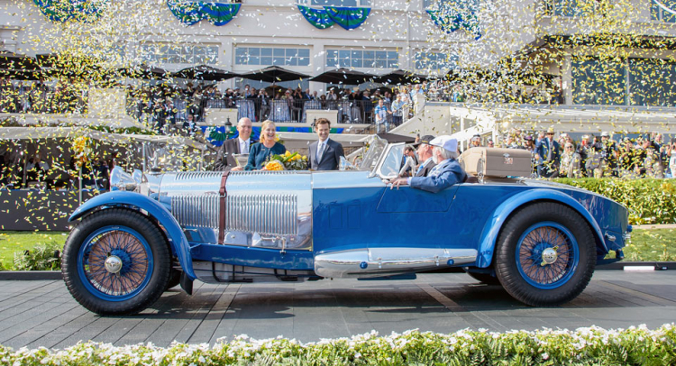 Mercedes-Benz S Barker Tourer 1929 giành giải nhất tại sự kiện Pebble Beach Concours d'Elegance