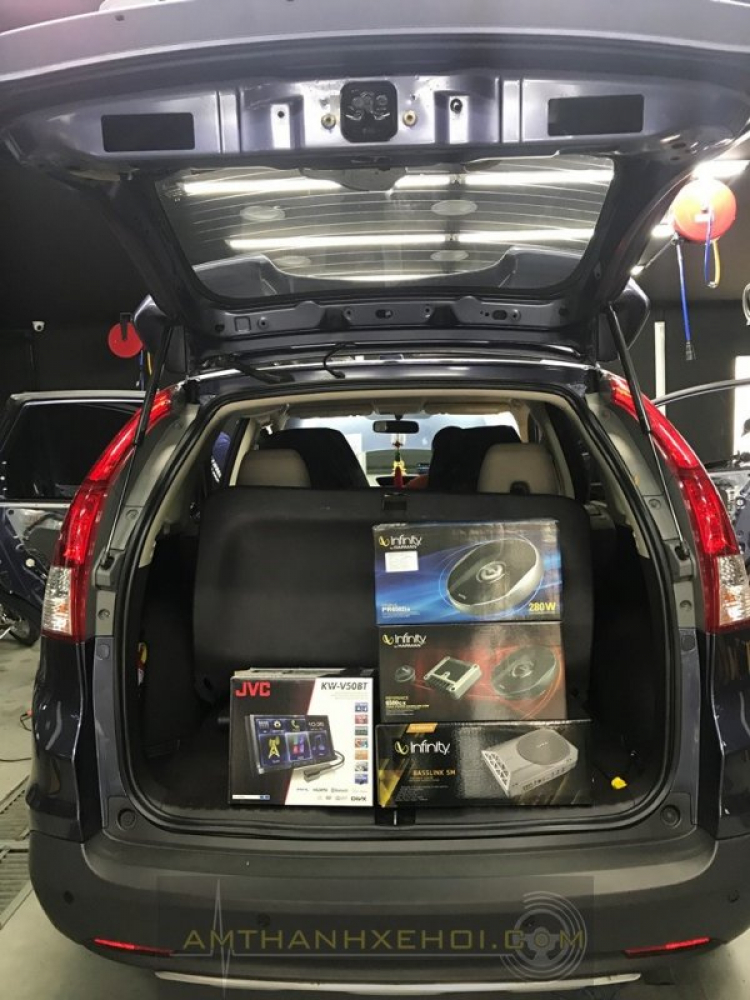 Độ âm thanh cho Honda CRV Độ âm thanh cho Honda CRV