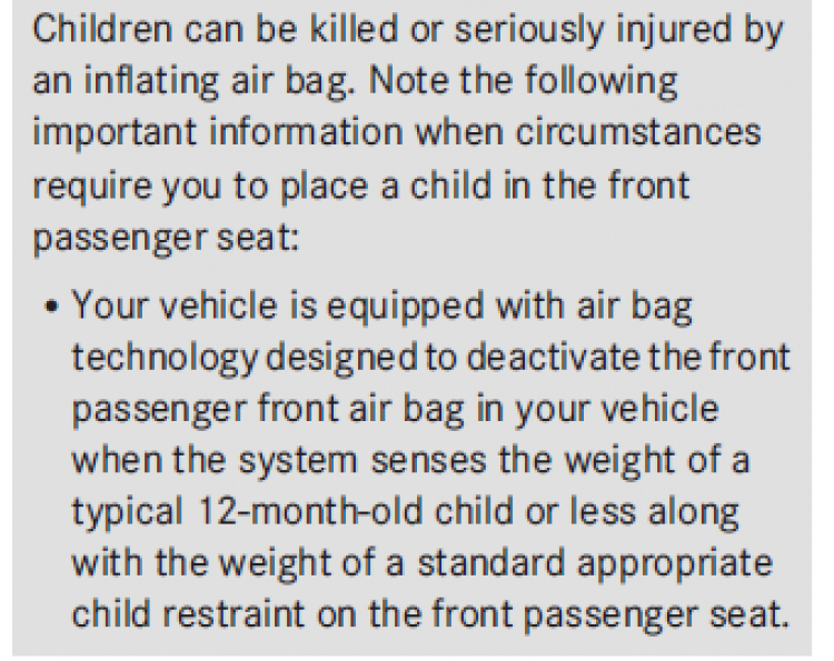 Công nghệ túi khí của Mercedes-Benz dành cho hành khách ngồi ghế trước