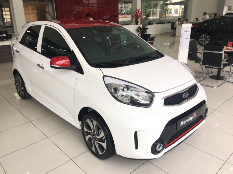 KIA Morning Si 2017 - 2 màu mới độc đáo, Hỗ trợ trả góp