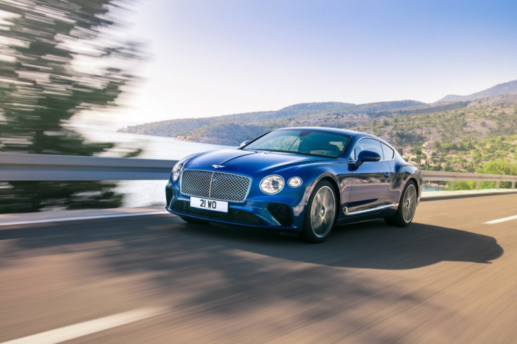 Bentley Continental GT 2018 sẵn sàng chiếm ngôi vương dòng Grand Tourer