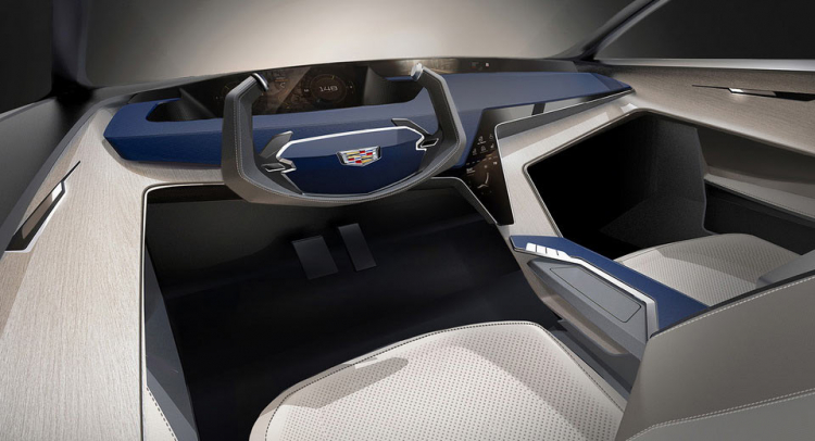 Nội thất tương lai của Cadillac CTS năm 2025