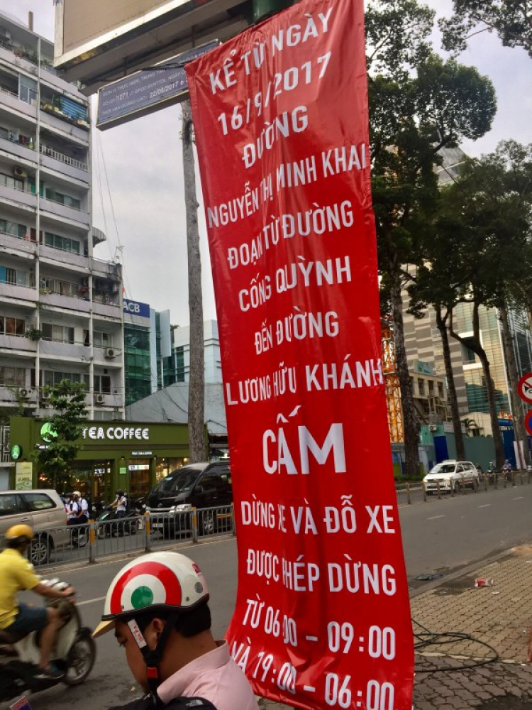 Cấm dừng/đậu NTMK (khúc Từ Dũ)