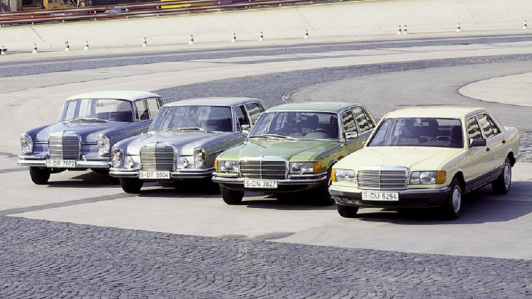 Tổng quan 8 thế hệ của dòng xe S-Class Mercedes-Benz