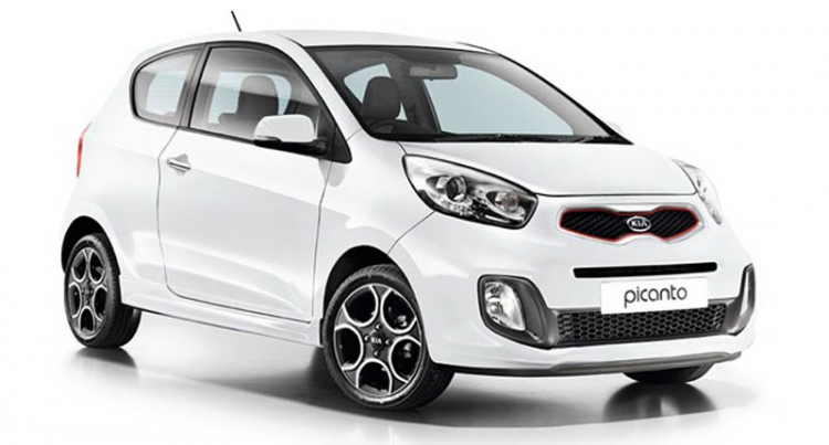 Bản thiết kế đồ họa phiên bản facelift Kia Picanto