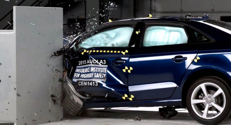Audi A3 2015 đạt chuẩn An toàn hàng "đỉnh" của IIHS