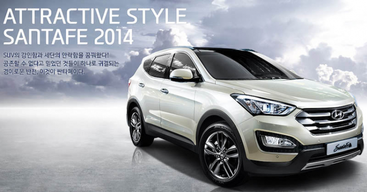 Hyundai ra mắt Santa Fe phiên bản 2014