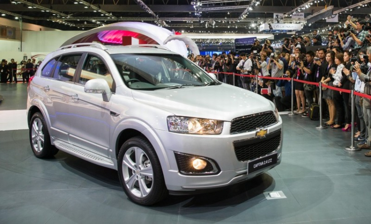 Chevrolet Captiva 2014 trình làng tại Thái Lan