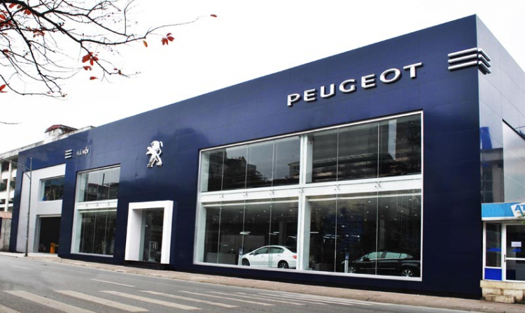 Showroom Peugeot Hà Nội chính thức đi vào hoạt động