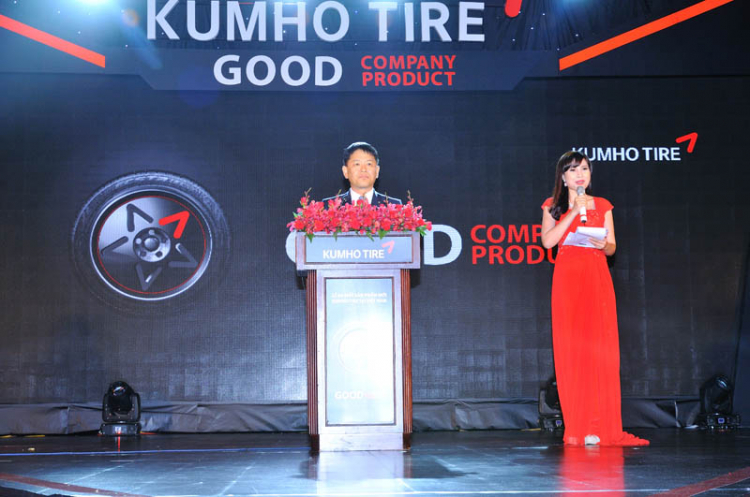 KUMHO TIRE ra mắt lốp xe cao cấp tại Việt Nam