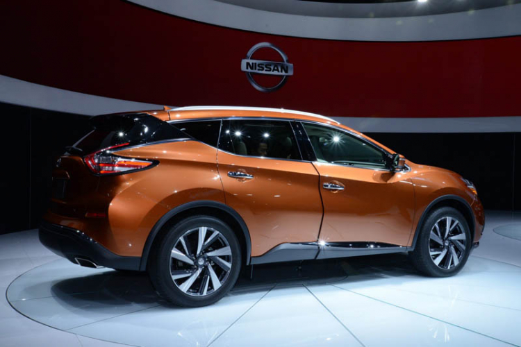 Nissan Murano 2015 ra mắt tại New York Auto Show 2014 Nissan Murano 2015 ra mắt tại New York Auto Show 2014