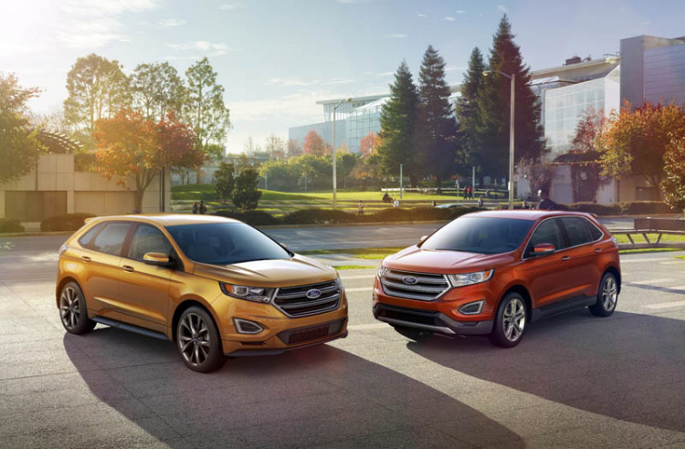 Ford Edge SUV 2015 thay đổi ngoại hình ấn tượng, nâng cấp công nghệ hiện đại