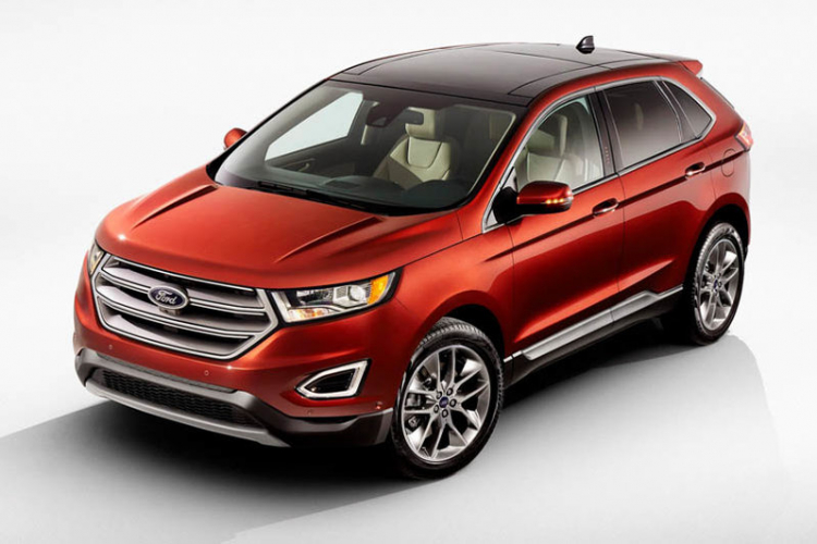 Ford Edge SUV 2015 thay đổi ngoại hình ấn tượng, nâng cấp công nghệ hiện đại